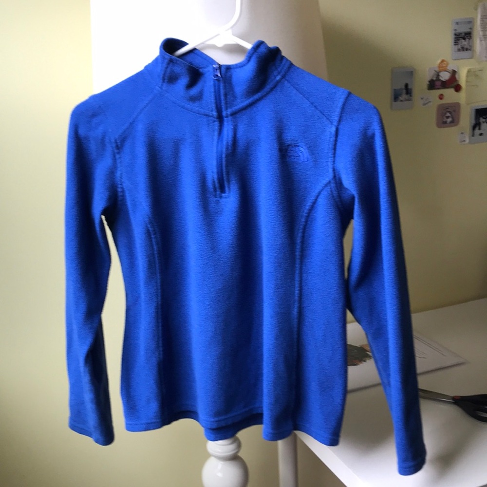 THE NORTH FACE Blue Half Zip
